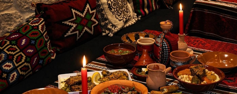 Le restaurant - Le Saint Augustin - restaurant CREMIEU - Restaurant Crémieu -Cuisine algérienne