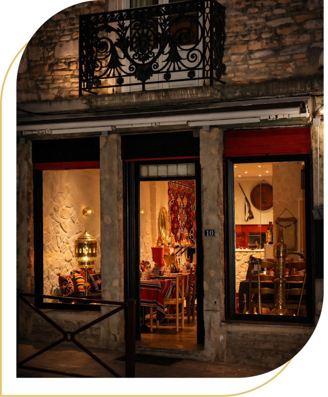 Le Saint Augustin - Restaurant CREMIEU - Restaurant Crémieu - Resto Crémieu - Resto Cremieu  - Halles de Crémieu - cuisine algérienne